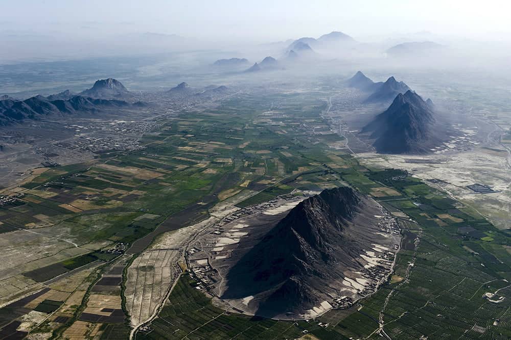 flying a drone in Afghanistan