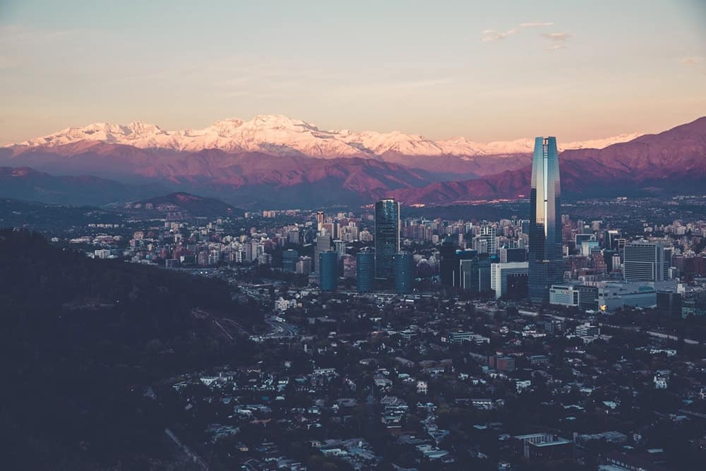 flying a drone in Chile