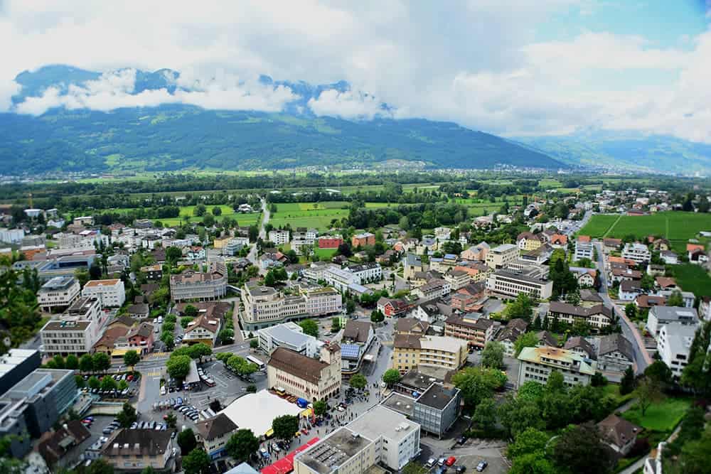 flying a drone in Liechtenstein
