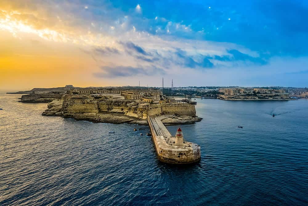 flying a drone in Malta