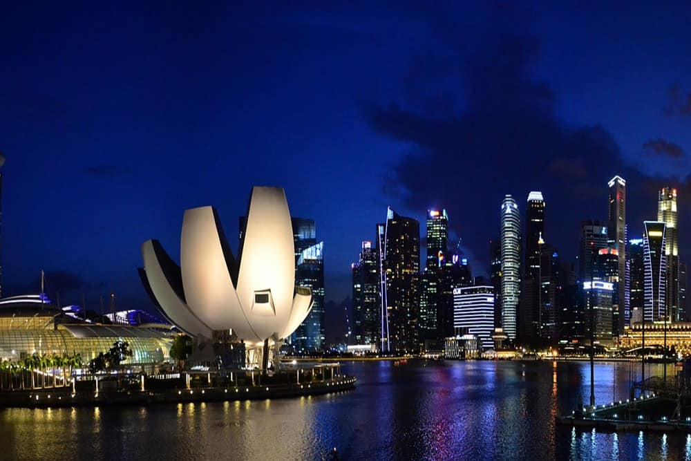 flying a drone in Singapore