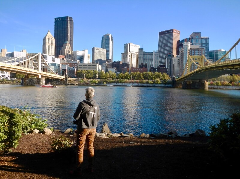 fly drone Millvale Riverfront Park