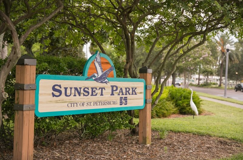 fly drone sunset park