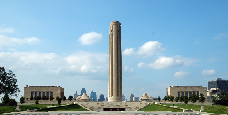 fly drone Liberty Memorial Park