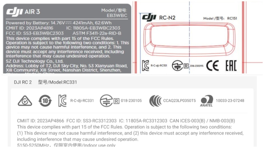 dji-air-3-fcc-filing