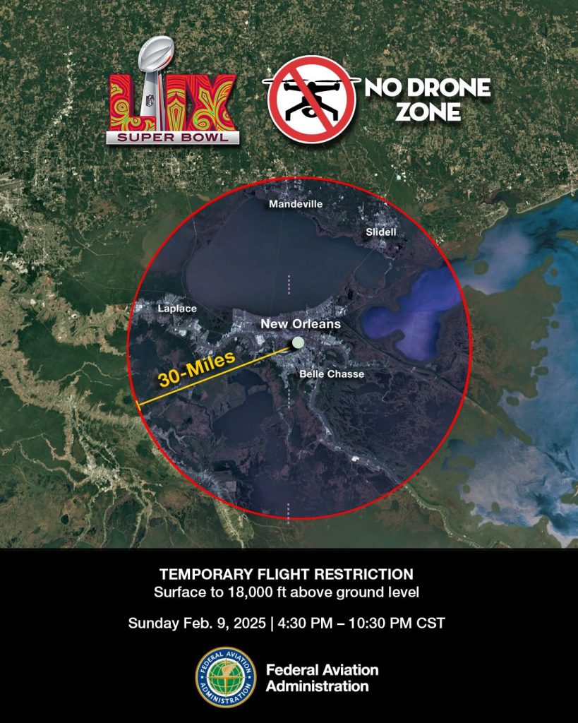 2025-new-orleans-super-bowl-no-drone-zone