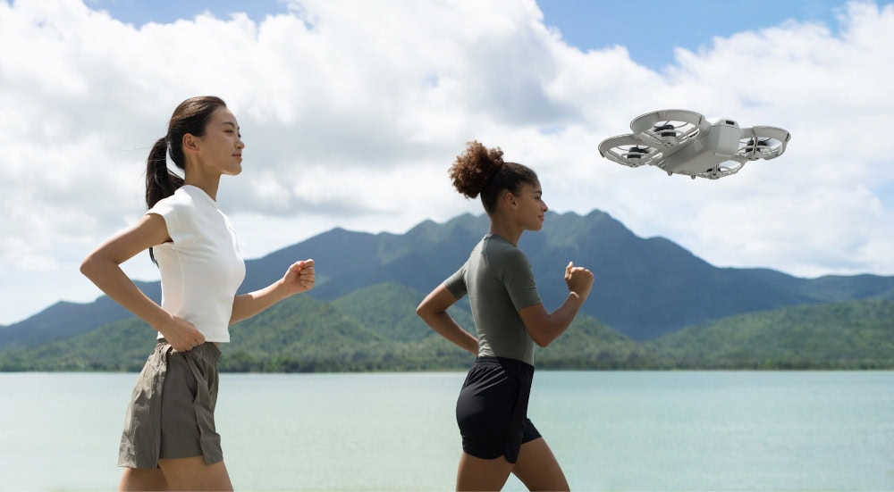 follow-me-drone-running