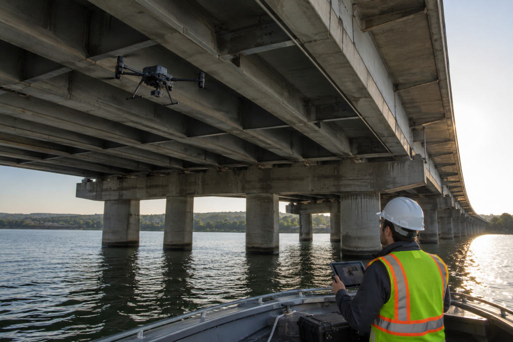 infrastructure inspections-lidar-drone